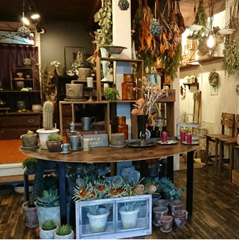 フラワーショップ西川店内写真