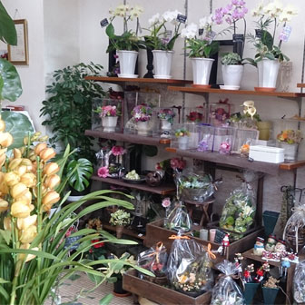 フラワーショップ西川店内写真